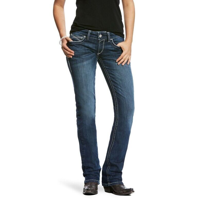 Ariat Women's REAL MR Straight Jeans
