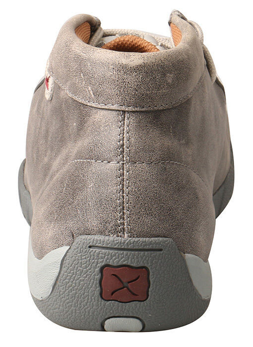 Twisted X Mens Grey Chukka Driving Moc