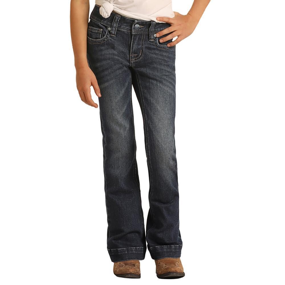 Rock &amp; Roll Denim Girl&#39;s Extra Stretch Trouser