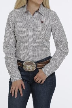 Cinch Women&#39;s Button Down Long Sleeve Shirt
