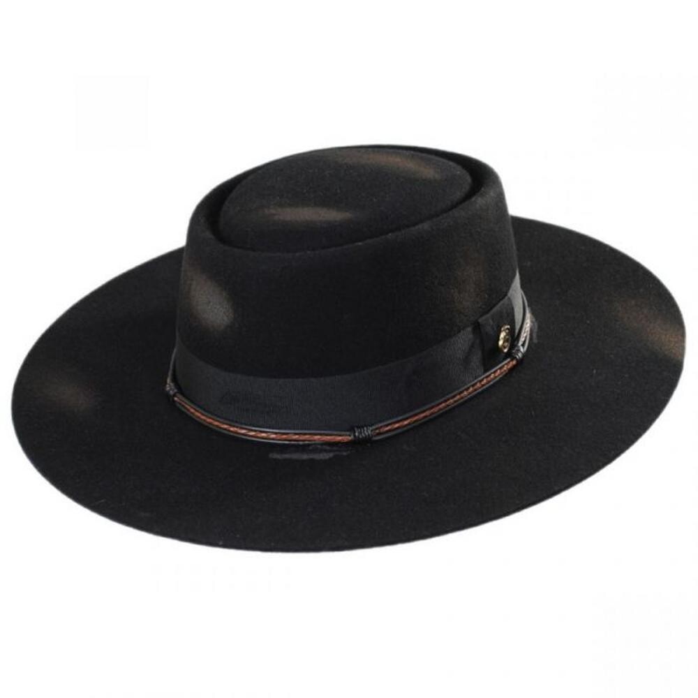 Biltmore Vintage Bohemian USA Made Distressed Fashion Hat