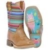 Serape Llama Queen Sole Cowgirl Boot