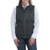 Cinch Ladies Concealed Carry Grey Printed Bonded Vest
