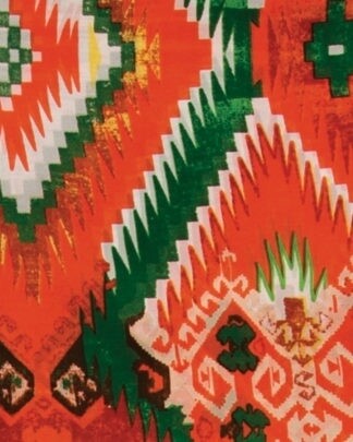 AZTEC #5 0RG/GRN