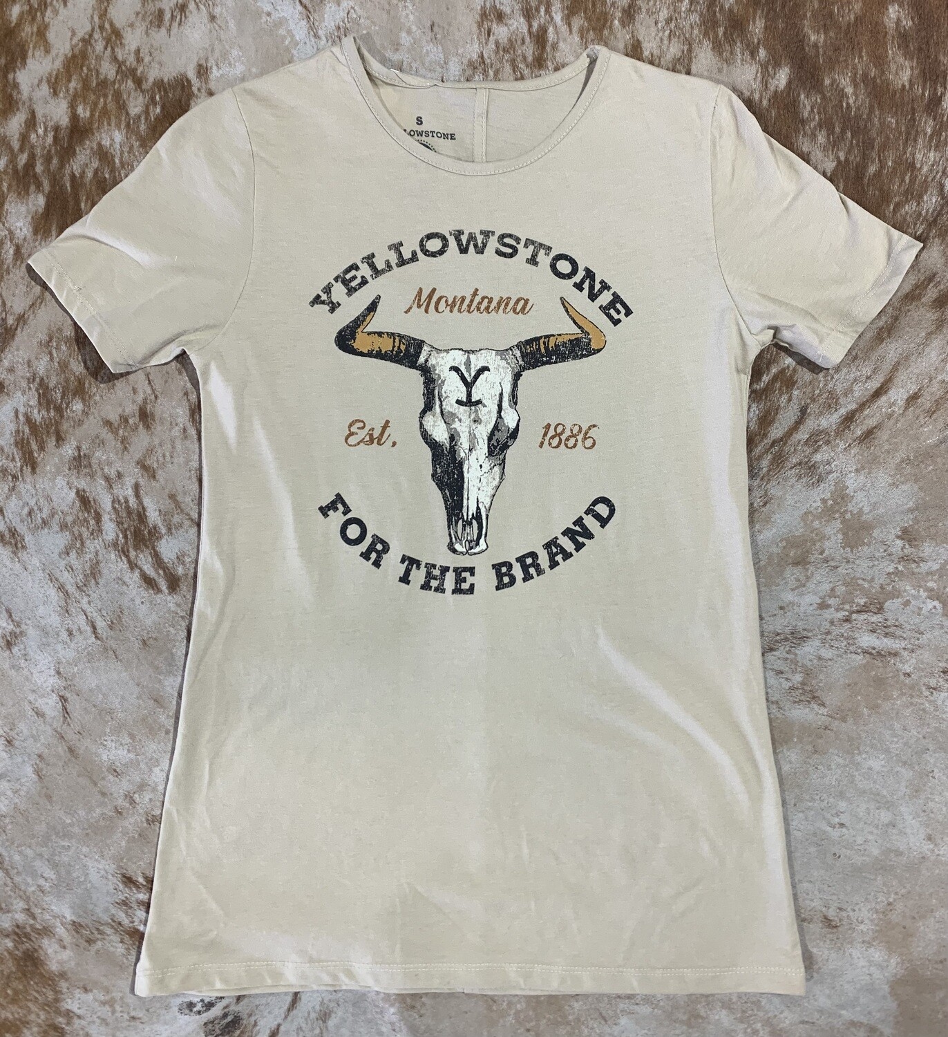 Yellowstone Cow Skull Tee