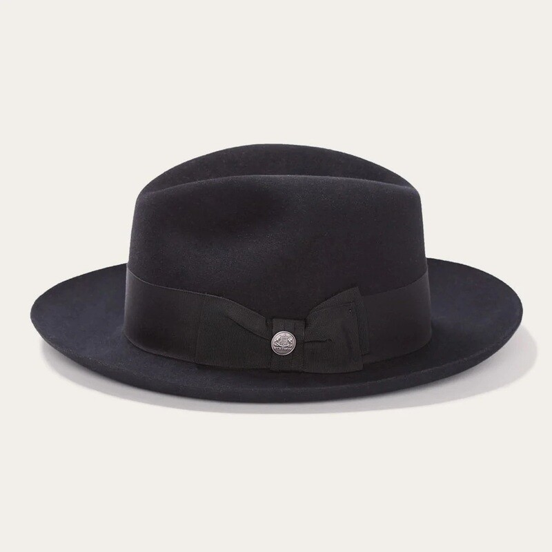Stetson Temple Fedora - Black