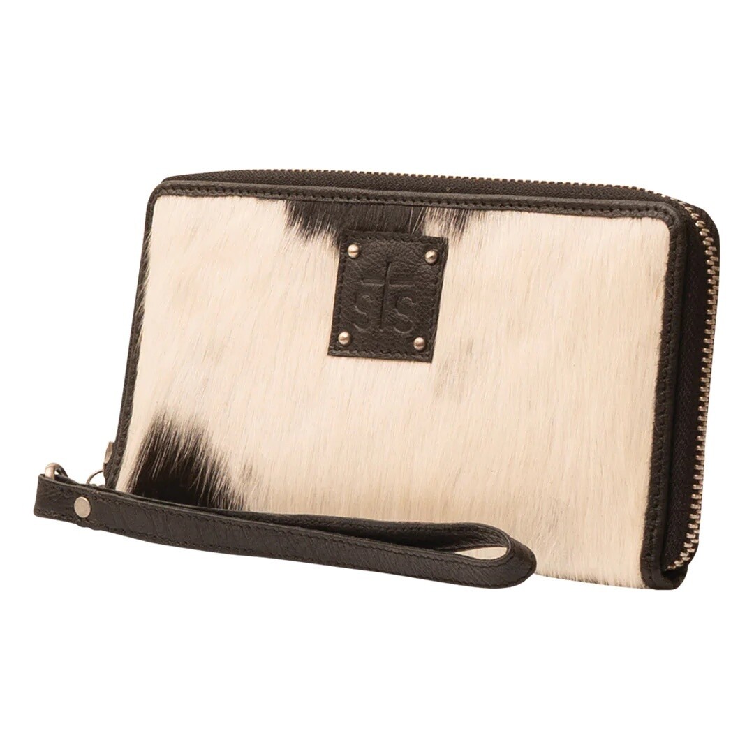 STS COWHIDE ROSA WALLET