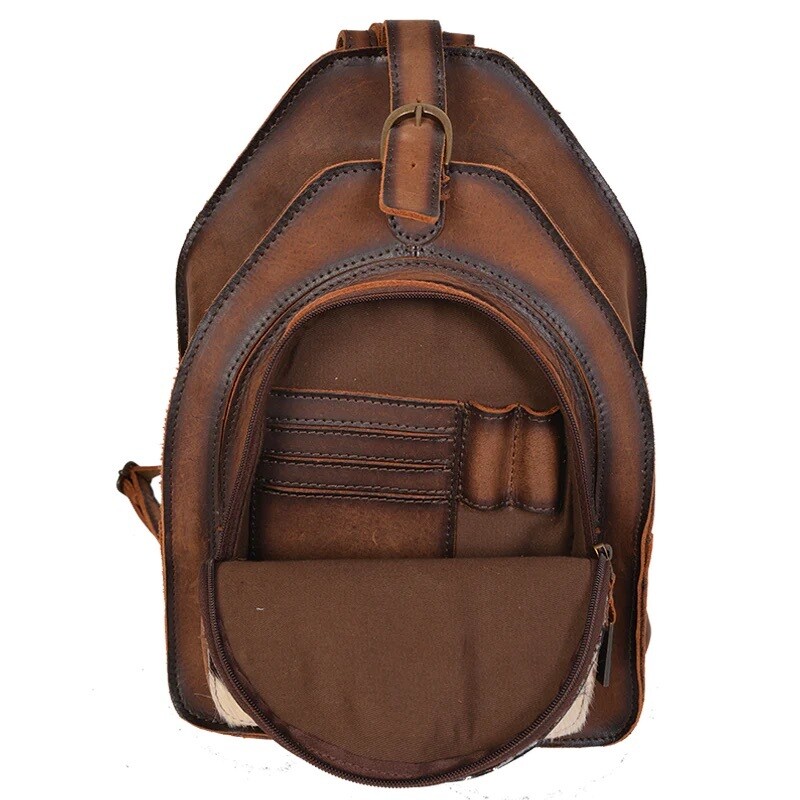 STS COWHIDE BARONESS BACKPACK