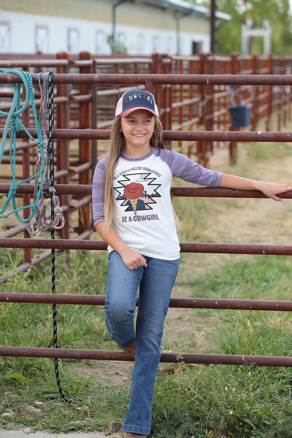 CRUEL GIRL GIRL'S BE A COWGIRL TEE