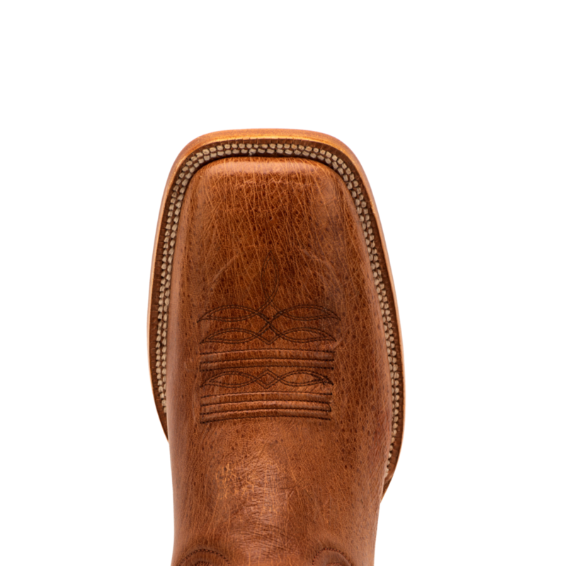 R. Watson Cognac Smooth Ostrich