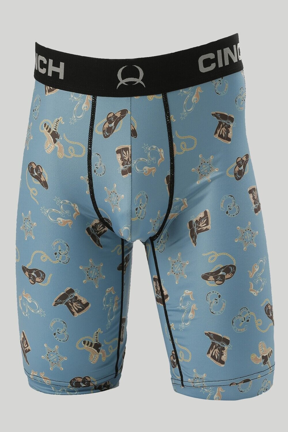 CINCH MEN&#39;S 9&quot; SHERIFF BOXER BRIEFS