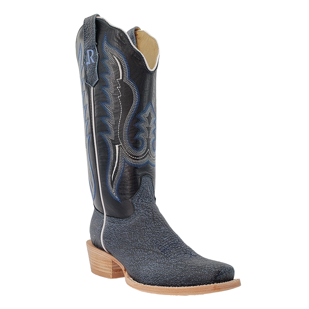 R WATSON MIDNIGHT BLUE CAPE BUFFALO BOOTS