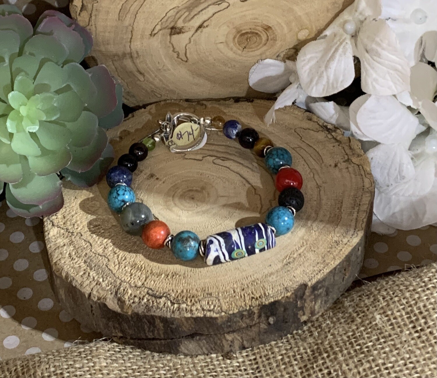 PAIGE WALLACE MULTI STONE BRACELET