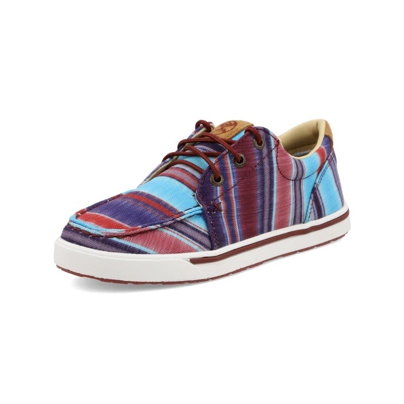Twisted X Youth Hooey Loper with Turquoise Stripes