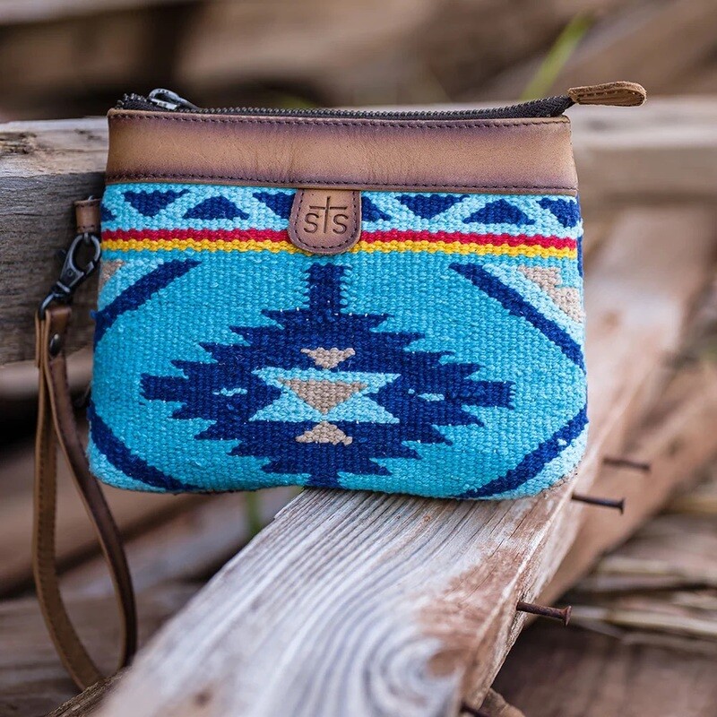 STS RANCHWEAR MOJAVE SKY MAKEUP POUCH