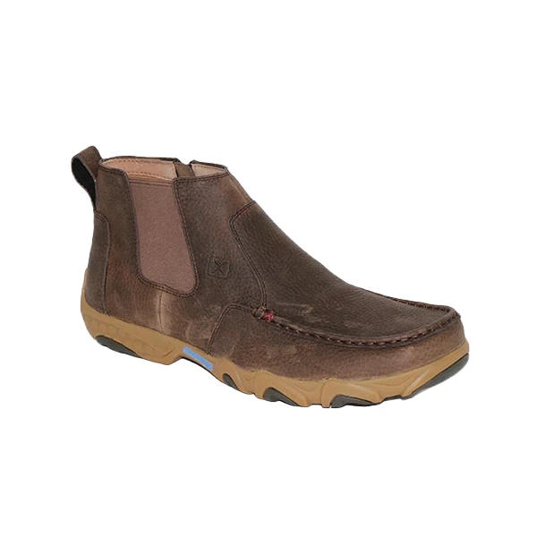 Twisted X® Men's 4" Chelsea Driving Moc Root Beer