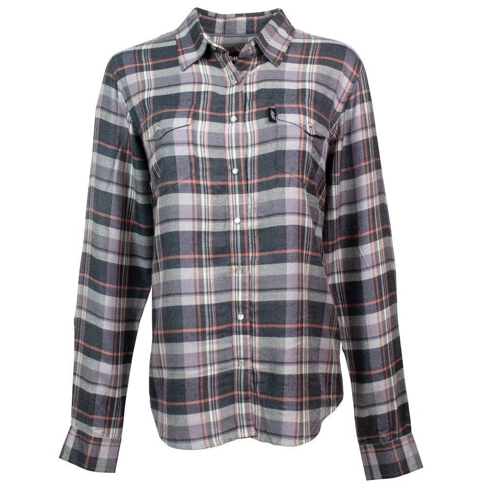 LADIES FLANNELS&quot; CHARCOAL/ GREY