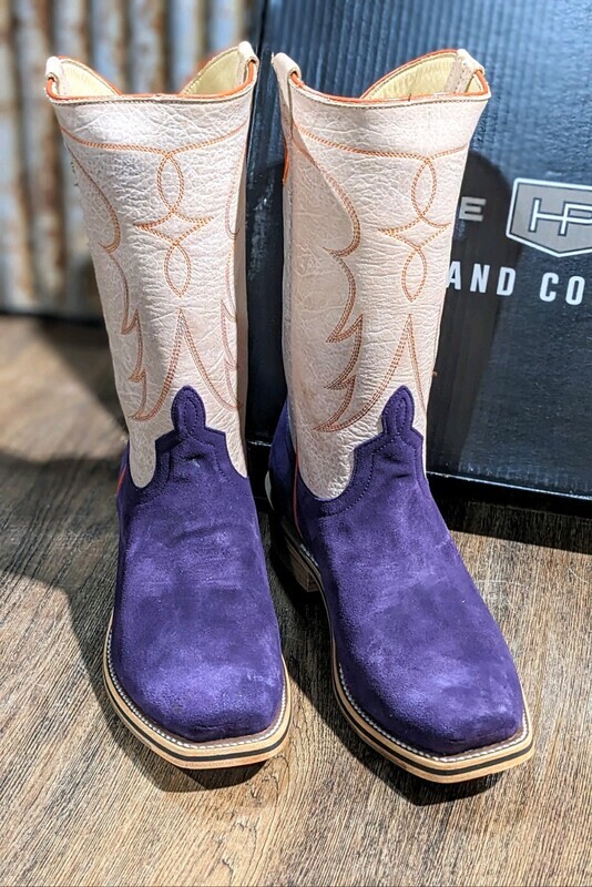 HORSE POWER TOP HAND HIGH NOON PURPLE SUEDE