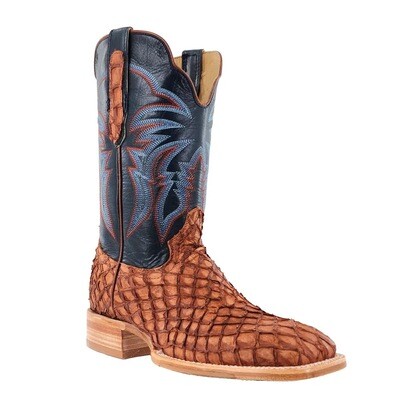 R WATSON MATTE COGNAC PIRARUCU BOOT