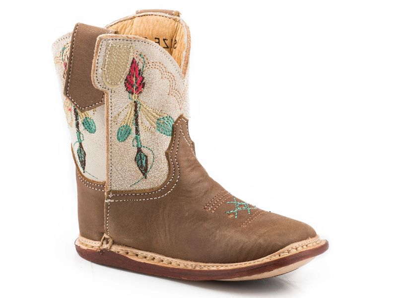 ROPER INFANT GIRLD COWBABY ARROW FEATHER BOOT