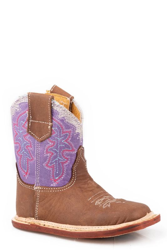 ROPER INFANT GIRLS COWBABY LILAC BOOT