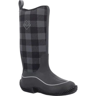 MUCK WOMENS HALE TALL BOOT - PLAID