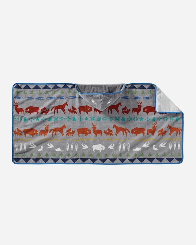 PENDLETON SHARED PATHS HOODED TOWEL