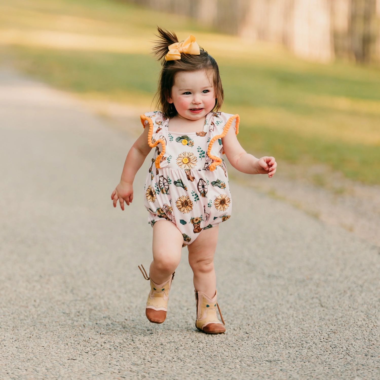 SUNFLOWER ROMPER