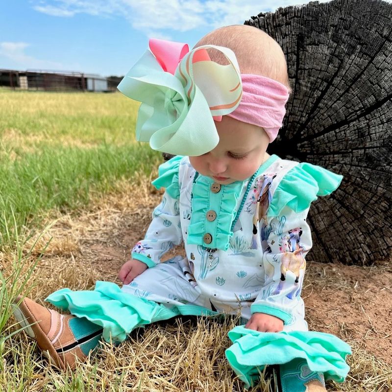 TEEPEE LONG SLEEVE ROMPER