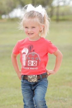 CRUEL GIRL TODDLER FARM HAND TSHIRT