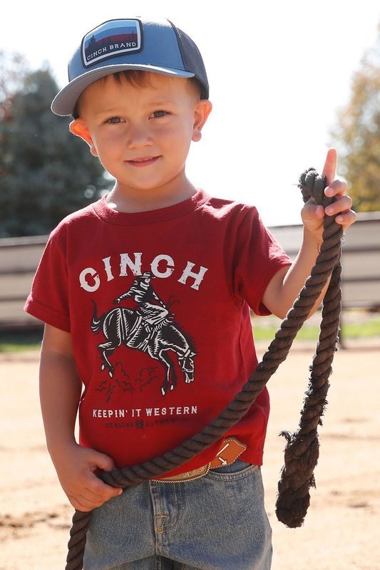CINCH TODDLER KEEPIN IT WESTERN TSHIRT