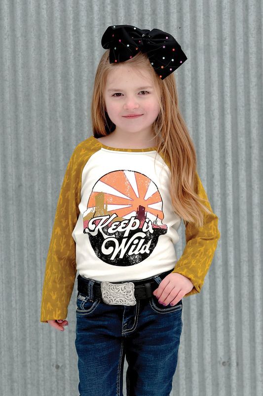 CRUEL GIRL KEEP IT WILD TSHIRT