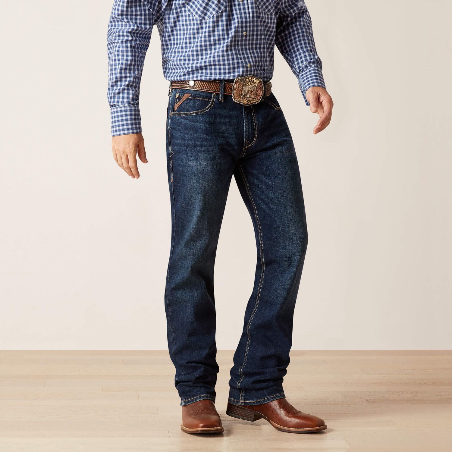 ARIAT MEN&#39;S M4 RELAXED DUSTIN BOOT CUT JEAN