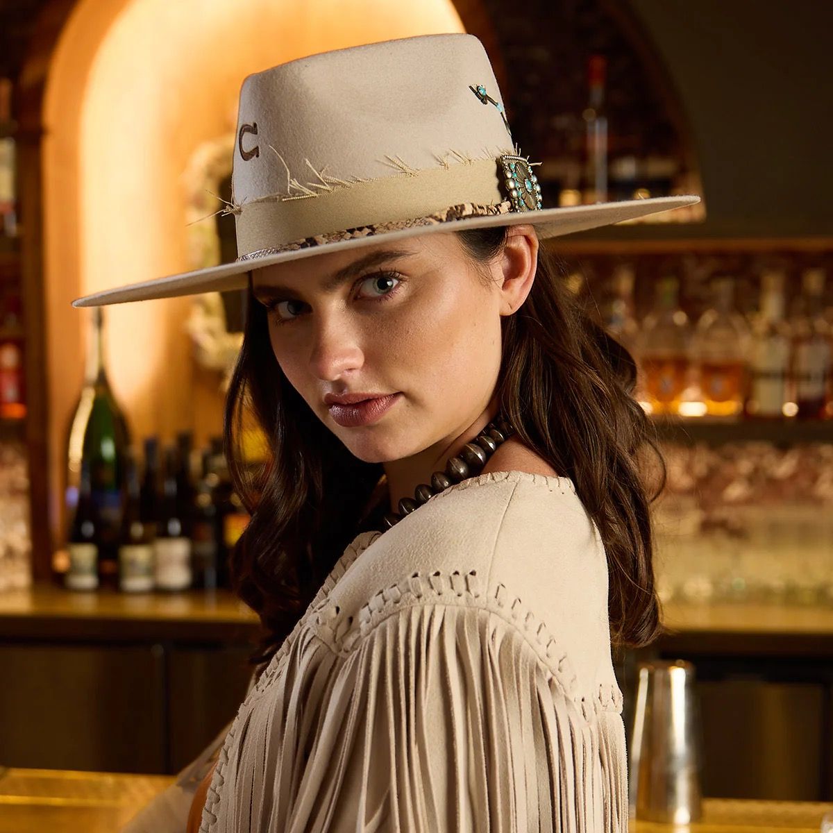 CHARLIE 1 HORSE WOMEN&#39;S SPEAR POINT HAT