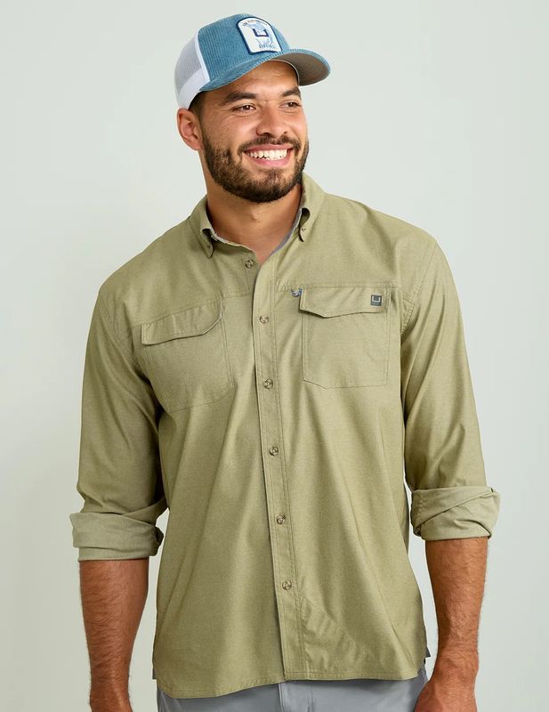 HAWSER TECH BUTTON-DOWN