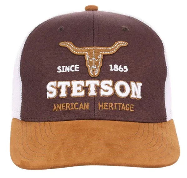 Stetson Steerhead American Heritage Embroidery Trucker Hat