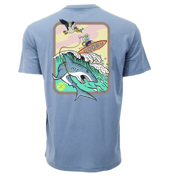 Hooey Men&#39;s Cowboy Surf Tee