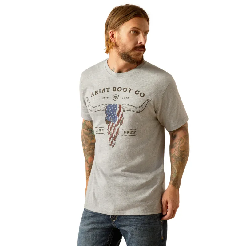 Ariat Men&#39;s Long Live Freedom T-Shirt