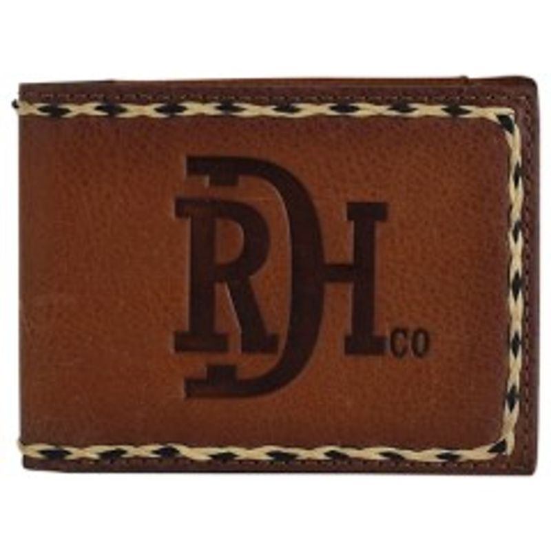 Embossed Logo / Hair On Bifold Wallet