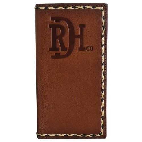 Coffee &amp; Caramel Logo Braided Rodeo Wallet