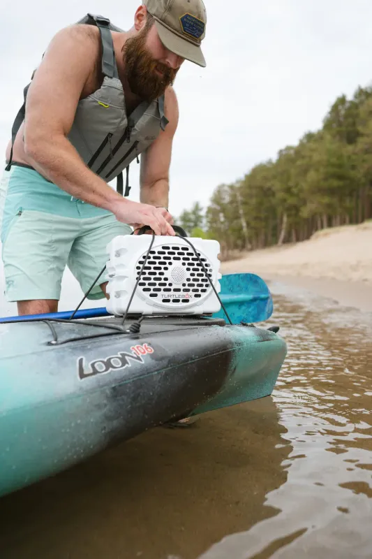 TURTLEBOX SPEAKER WHITE
