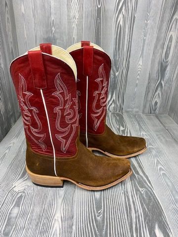 Horse Power 13" Weathered Red Goat Top