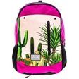 &quot;ROCKSTAR&quot; HOOEY BACKPACK PINK W/CACTUS PRINT