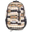 &quot;ROCKSTAR&quot; HOOEY BACKPACK GREY/TAN W/ AZTEC PRINT