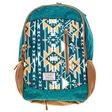 ROCKSTAR&quot; HOOEY BACKPACK TEAL &amp; AZTEC