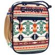 &quot;HOOEY LUNCH BOX&quot; NAVY &amp; TAN AZTEC