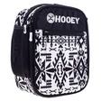 &quot;HOOEY LUNCH BOX&quot; WHITE &amp; BLACK AZTEC