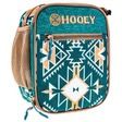 &quot;HOOEY LUNCH BOX&quot; TEAL &amp; TAN AZTEC