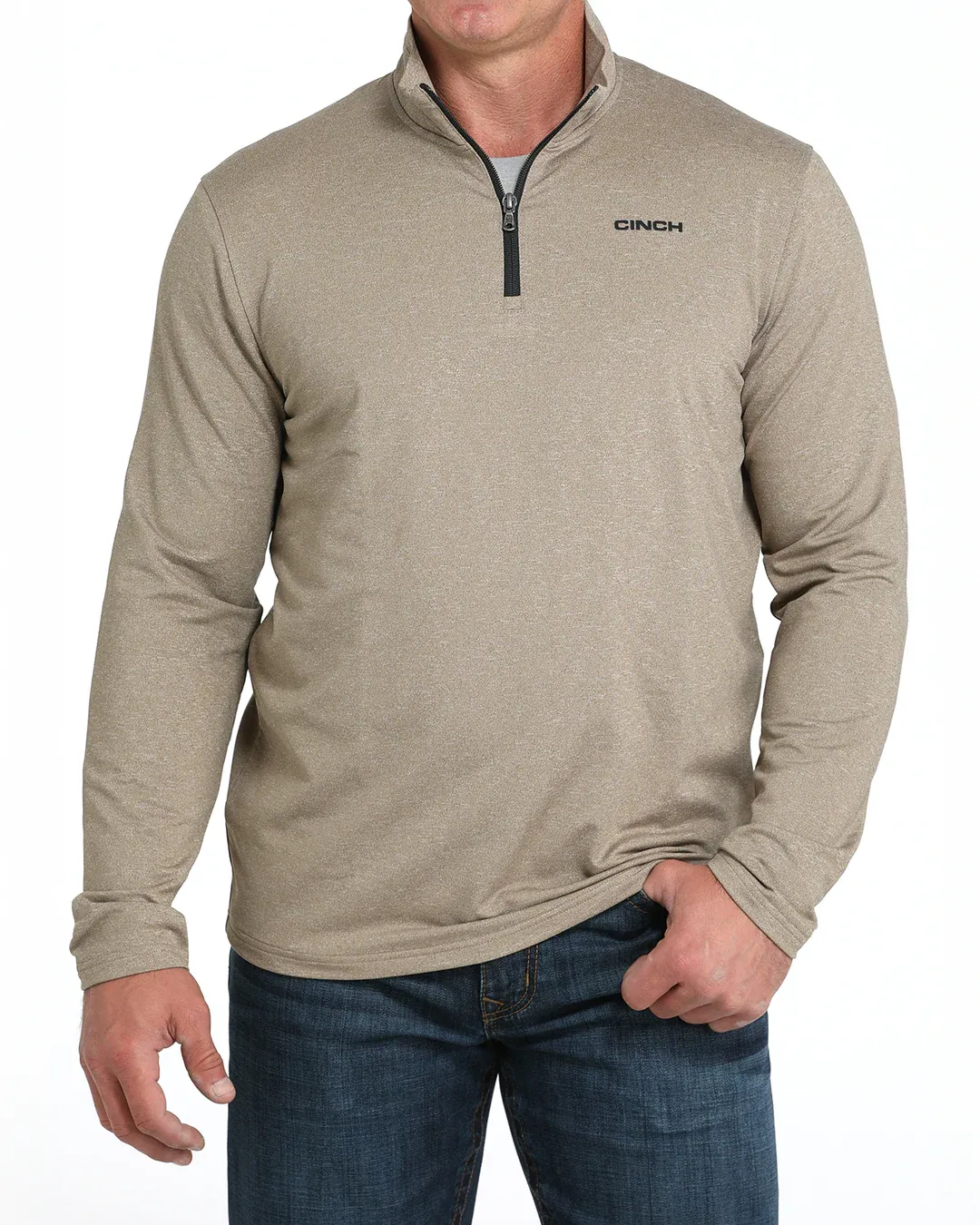Mens Quarter Zip Pullover