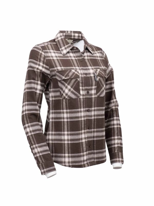 Women&#39;s Chocolate Plaid Shirt